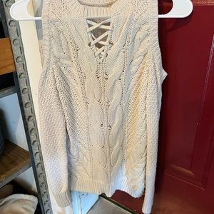 Aeropostale Off-Shoulder Sweater